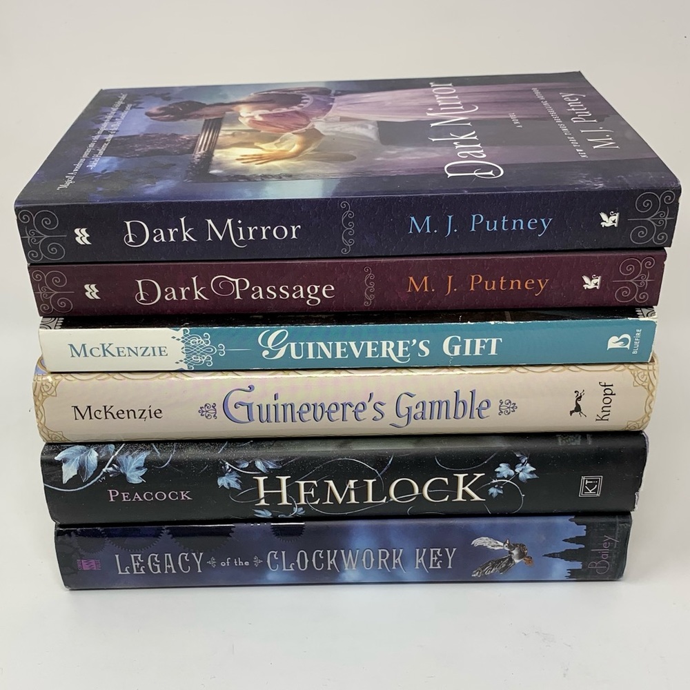 (6) Mixed set of YA Fantasy/Paranormal/historical/steampunk books various